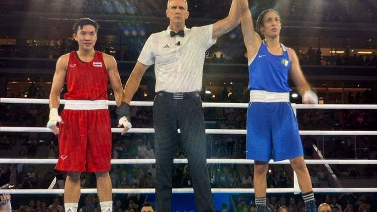The controversy did not affect Imane Khelif, who is a finalist and guaranteed a medal in Paris 2024 The controversy did not affect Imane Khelif, who is a finalist and guaranteed a medal in Paris 2024
