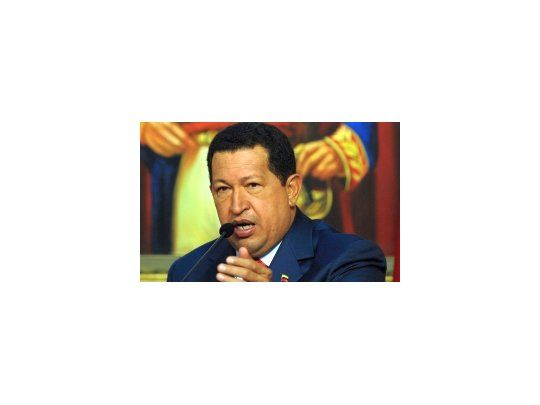 Hugo Chávez.