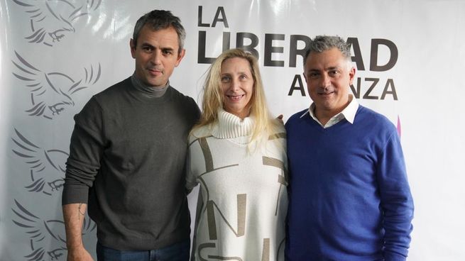 Karina Milei, Martín Menenm y Sebastián Pareja estarán el lunes y martes en Mar del Plata.