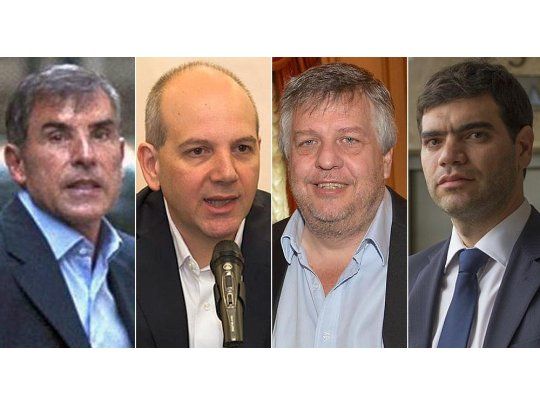 Gerardo Pollicita, Sergio Rodríguez, Carlos Stornelli y Franco Picardi.