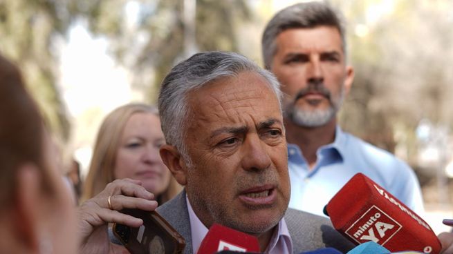 El gobernador de Mendoza, Alfredo Cornejo.