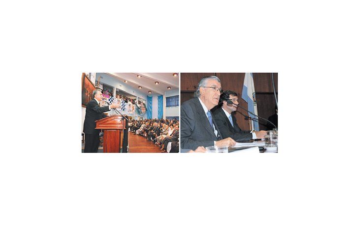 Alberto Rodríguez Saá y José Luis Gioja encabezaron ayer la ceremonia de apertura de las sesiones ordinarias en las Legislaturas de San Luis y San Juan.