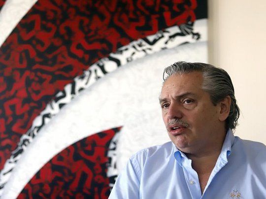 El presidente Alberto Fern&aacute;ndez.