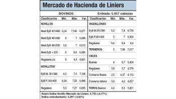 Subas del 4% por la escasa oferta