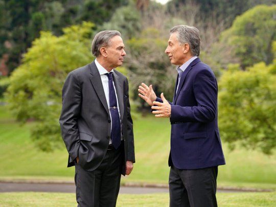 Miguel Ángel Pichetto y Mauricio Macri.&nbsp;