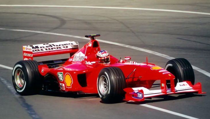 Auto con el que Schumacher ganó absolutamente todo.