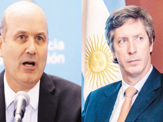 Federico Sturzenegger y&nbsp;Santiago Bausili