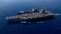 El portaaviones más avanzado de EEUU llegó a la costa venezolana.