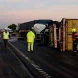 Así quedaron los camiones tras el choque en Ruta 9 Así quedaron los camiones tras el choque en Ruta 9