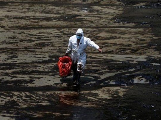 Repsol derramó 12.000 barriles de crudo en enero pasado. 