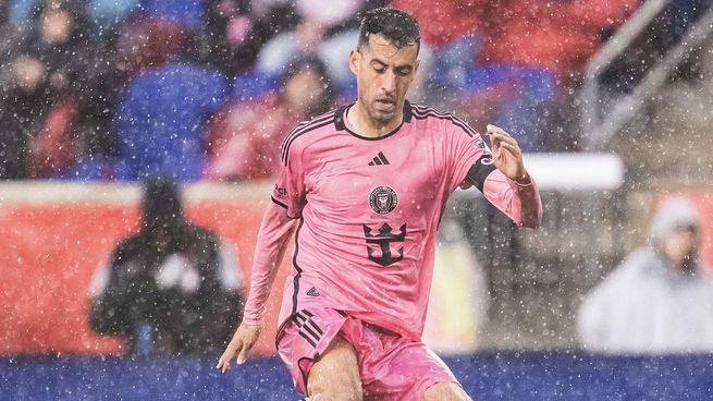 Sin Messi, Busquets fue el capitán de Inter Miami.