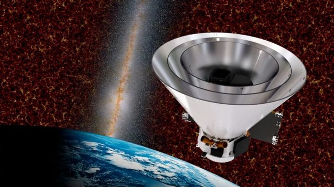 El SPHEREx de la NASA comenzará a cartografiar el cielo.