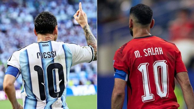 Lionel Mssi y Mohamed Salah se enfrentan este martes por octavos del Mundial.&nbsp;