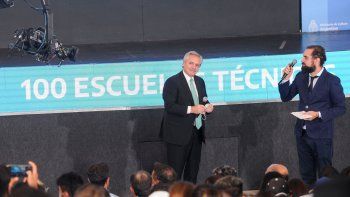 Alberto Fernández en Tecnópolis&nbsp;