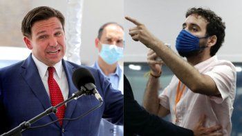 Thomas Kennedy se enfureció con Ron DeSantis