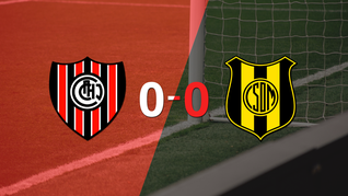 sin goles, chacarita y dep. madryn igualaron el partido