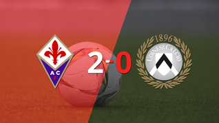 fiorentina le gano con claridad a udinese por 2 a 0