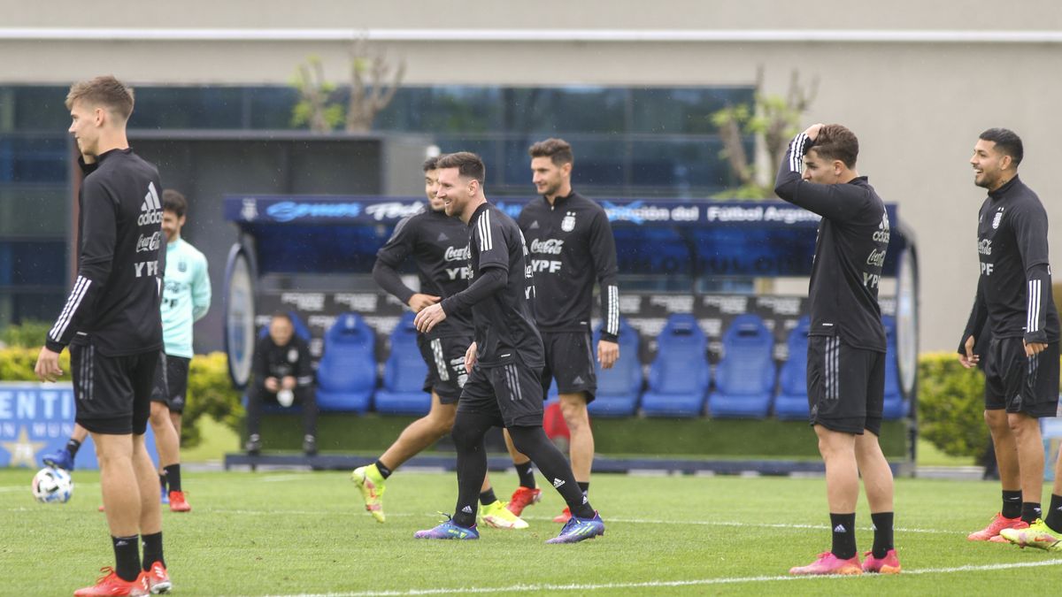 The Selection had its last rehearsal before receiving Peru