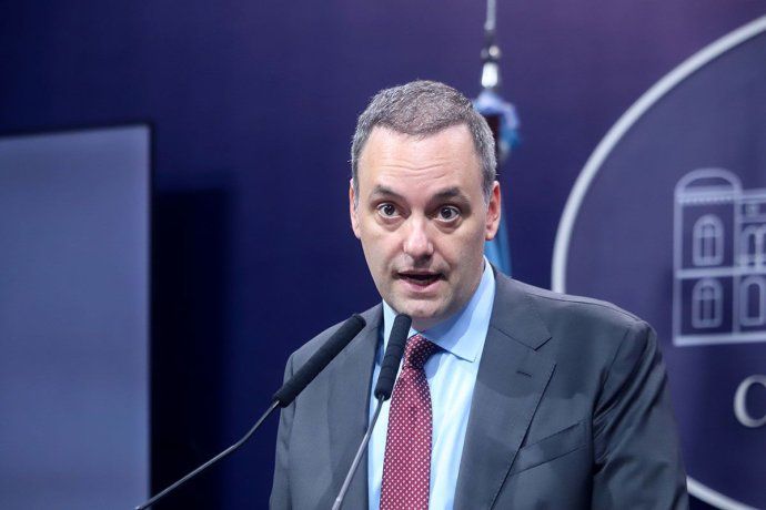 En su conferencia de prensa, Adorni apuntó contra los En su conferencia de prensa, Adorni apuntó contra los