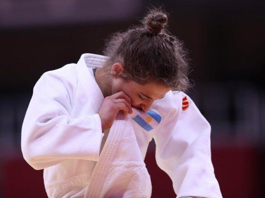 Pareto disputó su última competencia oficial y fue aclamada por la delegación argentina de Tokio 2020.