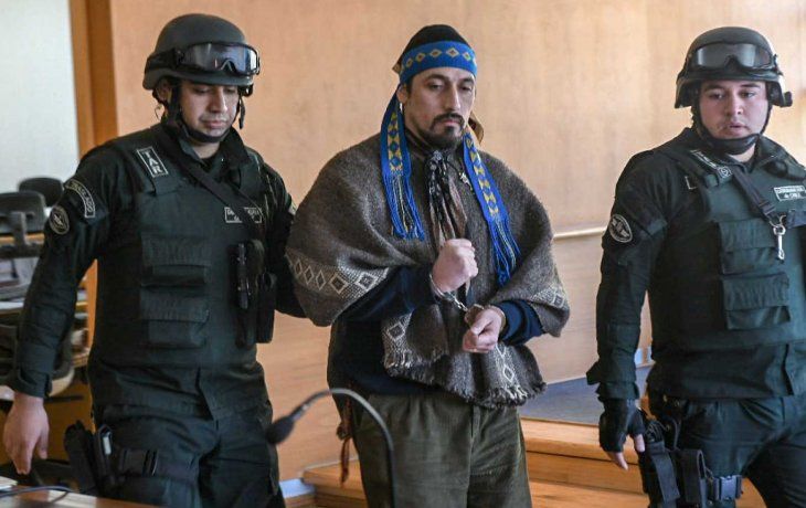 La justicia chilena concedió la libertad condicional para el líder mapuche&nbsp;