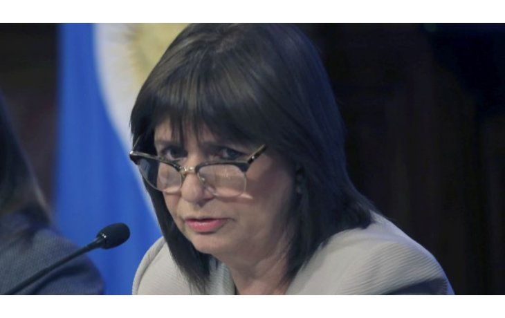ámbito.com | Patricia Bullrich encabezó una conferencia en el Ministerio de Seguridad.