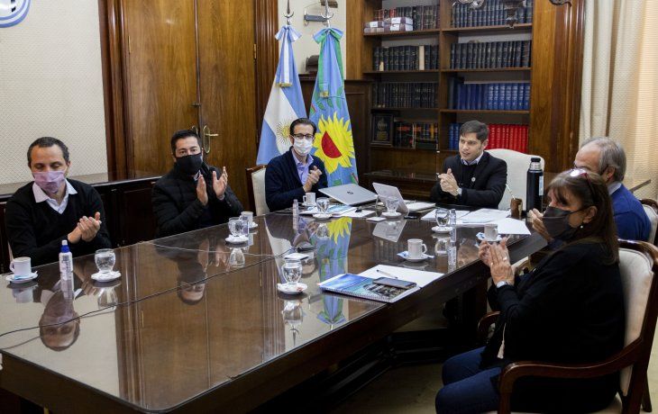 Kicillof presentó la puesta en marcha de nuevas obras para 107 municipios