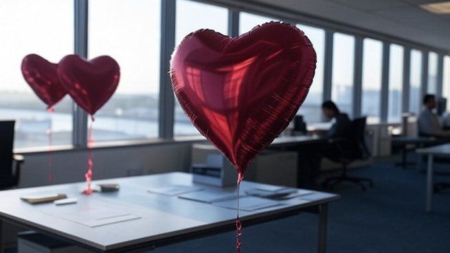 El 84% de las personas no sabe cómo manejar la situación de enamorarse de alguien en el trabajo.