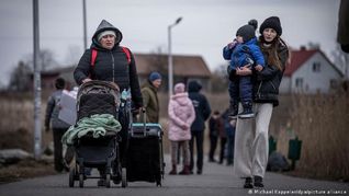 Refugiados ucranianos.&nbsp;