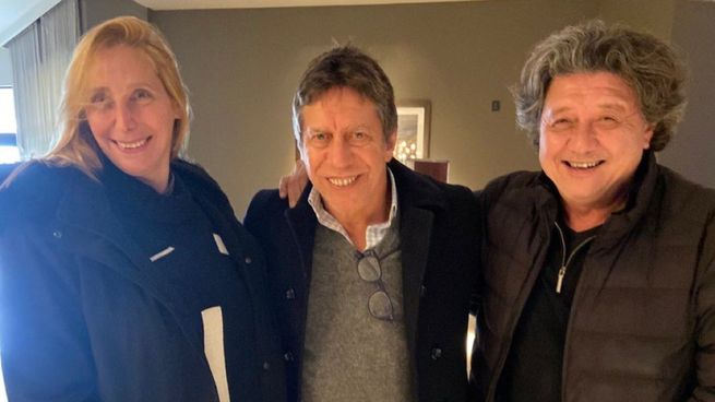 Karina Milei, Ricardo Bussi y Carlos Kikuchi.