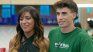 Catalina and Alan finished hand in hand at the nominations plate. Catalina and Alan finished hand in hand at the nominations plate.