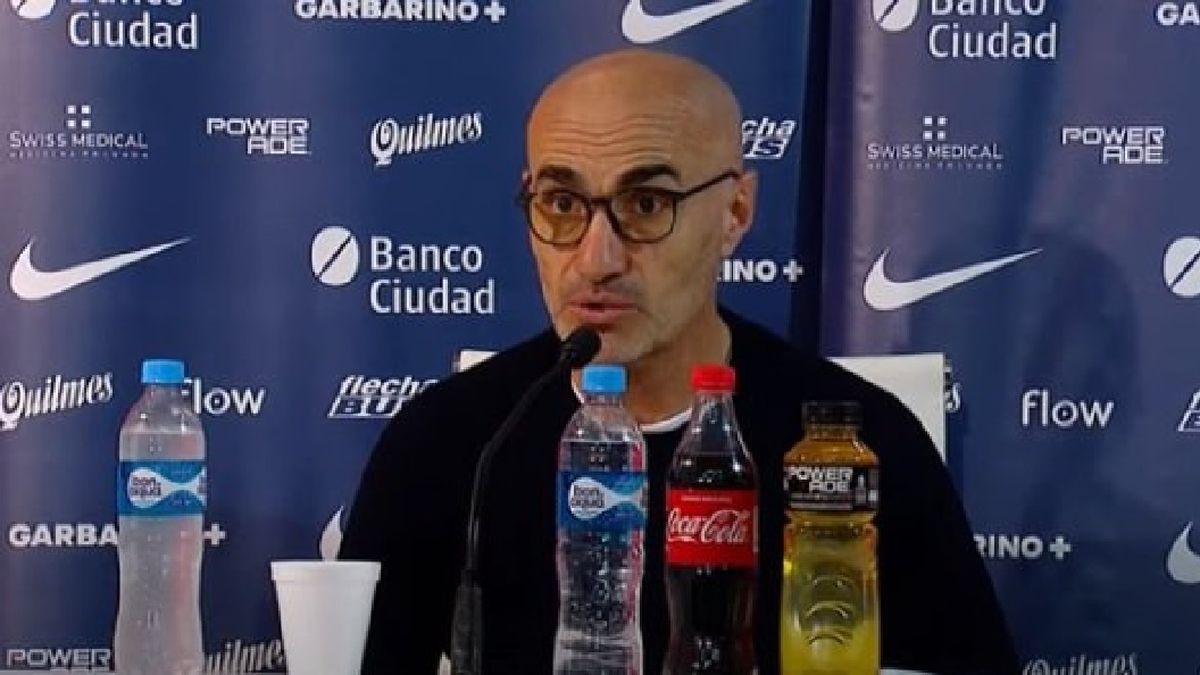 Montero slipped that against River it will be a “thermometer” for his continuity in San Lorenzo