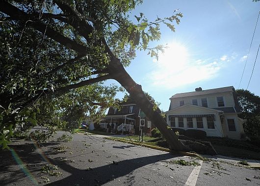 El día después de Irene (foto 1)