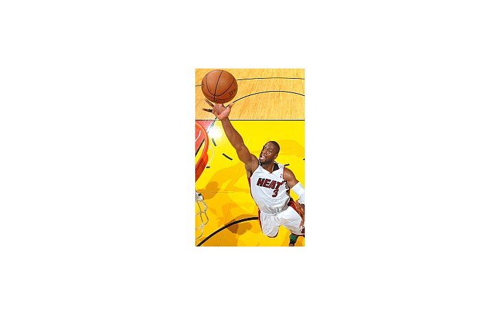 Wade fue la gran figura del encuentro con 38 unidades.
