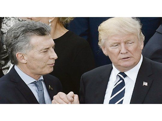 Mauricio Macri y Donald Trump.