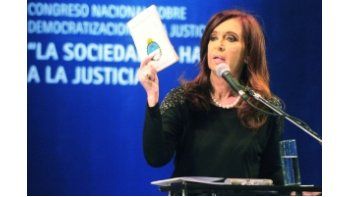 ámbito.com | Cristina de Kirchner en el cierre del acto en La Matanza.