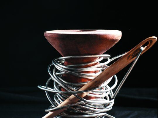 Laura Quezada. “Memorias de hilo” integra la muestra de la UCA.