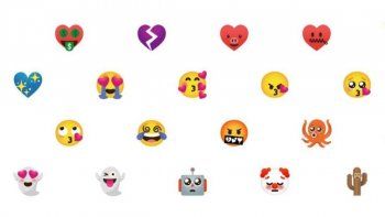 Algunas de las posibilidades de emojis combinados.