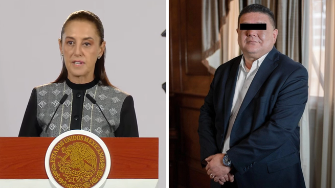 Claudia Sheinbuam habla sobre detención de exfiscal de Chihuahua por traición a la patria.