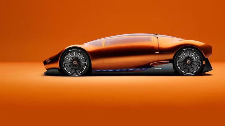 This vision led to an unpublished platform: AMG.A, designed exclusively for fully electric sports vehicles.