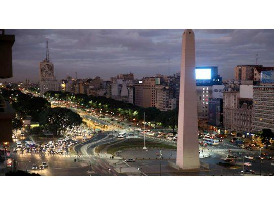 El Obelisco, emblema por excelencia de la ciudad de Buenos Aires.