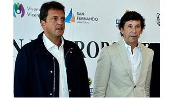 Sergio Massa y Gustavo Posse