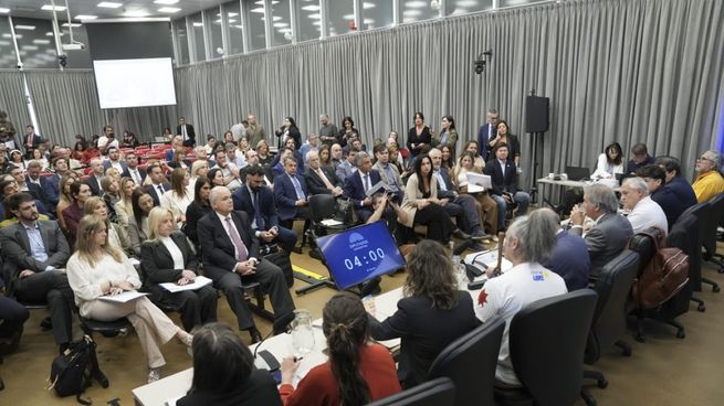 La primera jornada de audiencia pública se extendió por casi 12 horas.