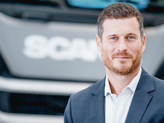 termómetro. Andrés Leonard, CEO de Scania Argentina, dice que cuando hay reactivación crecen los servicios de post-venta. Y caen con la crisis.