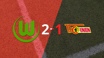 wolfsburgo derroto 2-1 en casa a union berlin