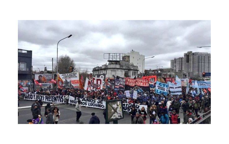 Manifestantes alertaron sobre un recrudecimiento de la violencia institucional y la criminalización de la protesta.