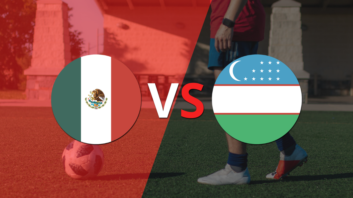 Mexico and Uzbekistan face each other in a friendly duel