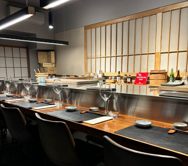 Buri Omakase space. 