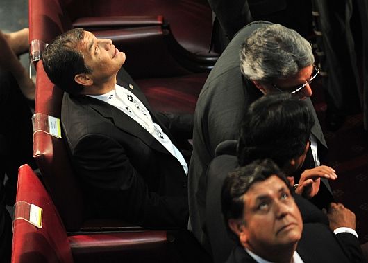 Un susto para los presidentes latinoamericanos (foto 1)