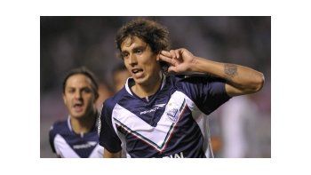 Con su gol, Ricardo Álvarez le dio tranquilidad a Vélez.